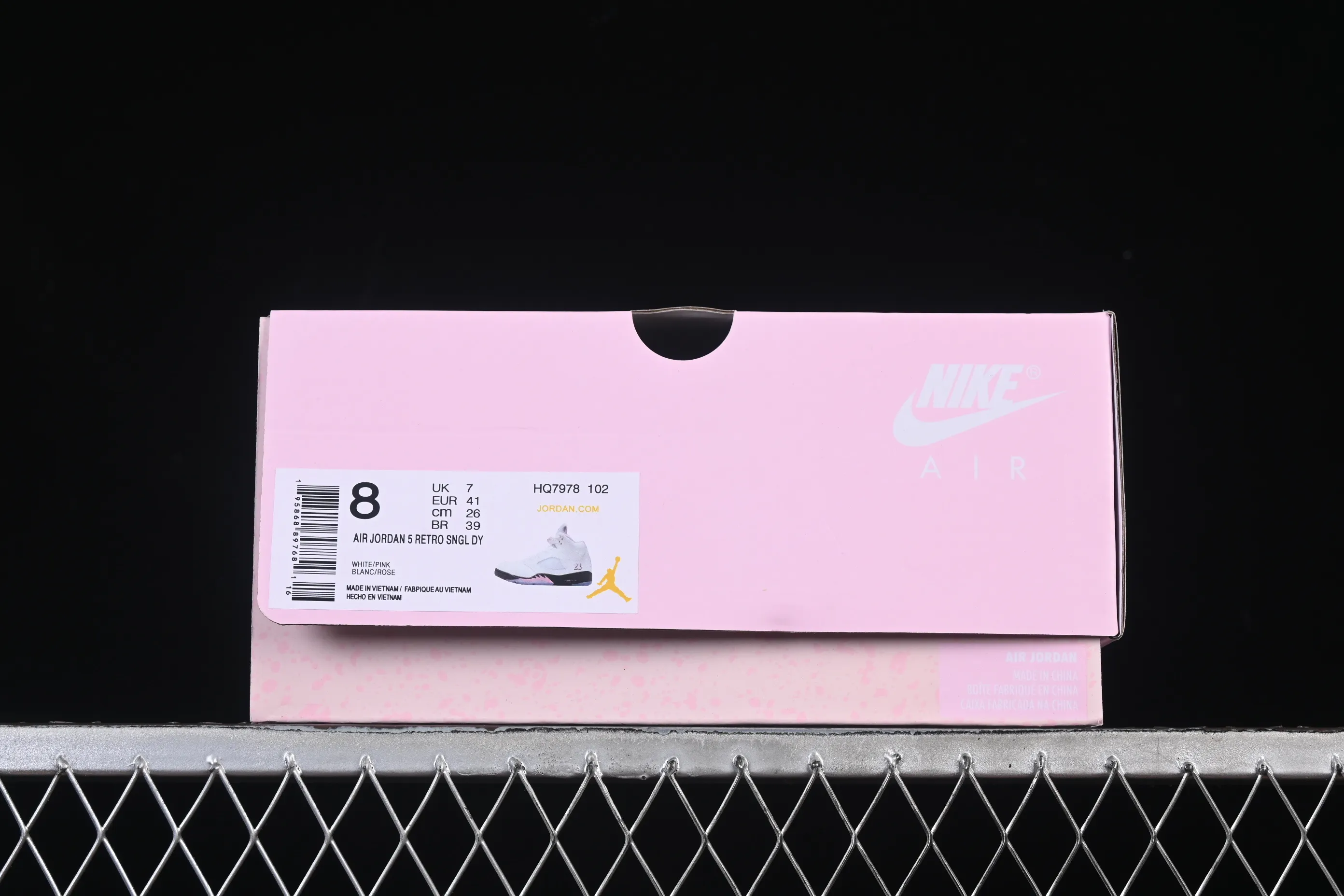 All categories Air Jordan Jordan series basketball shoes Air Jordan 5 Air Jordan 5 Retro "35th Anniversary" AJ5 Joe 5 Girly Pink HQ7978-102